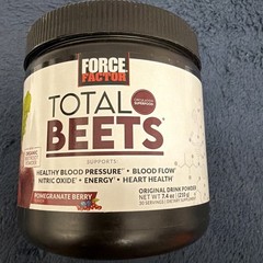 Force Factor Total Beets Drink Mix Superfood Powder with Nitrates to Support…