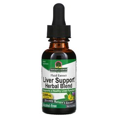 Nature s Answer Liver Support Alcohol-Free 2000 mg 1 fl oz 30 ml Alcohol-Free,