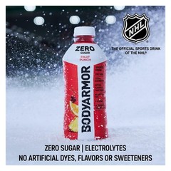ZERO Sugar Watermelon Strawberry Electrolyte Drink, Natural Flavors, 12 Fl Oz Bo