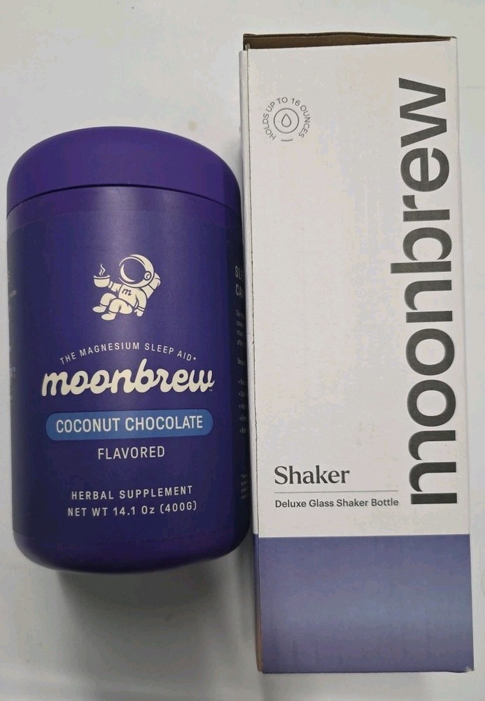 Moonbrew Herbal Supplement Coconut Chocolate W/ 14.1 Oz