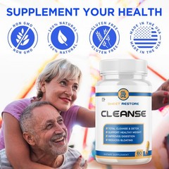 (1 Pack) Sweet Restore Cleanse Advanced Support Vitamin Supplement 60 Capsules