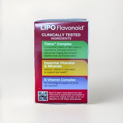 Lipo-Flavonoid Plus – Ear Ringing Support 1,000 mg – 100 Caplets – Pack of 3