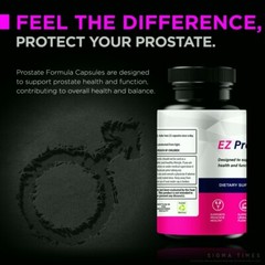 (5 Pack) EZ Prostate Capsules, Pills to Aid Prostate Health & Urinary Functions