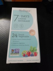 BioDepot 7+ Days Liquid Beverage Supplement, 7 Packets