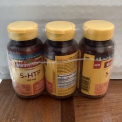 3x Nature Made 5-HTP 100 mg 30 Chewable Tablets Each Exp10/26