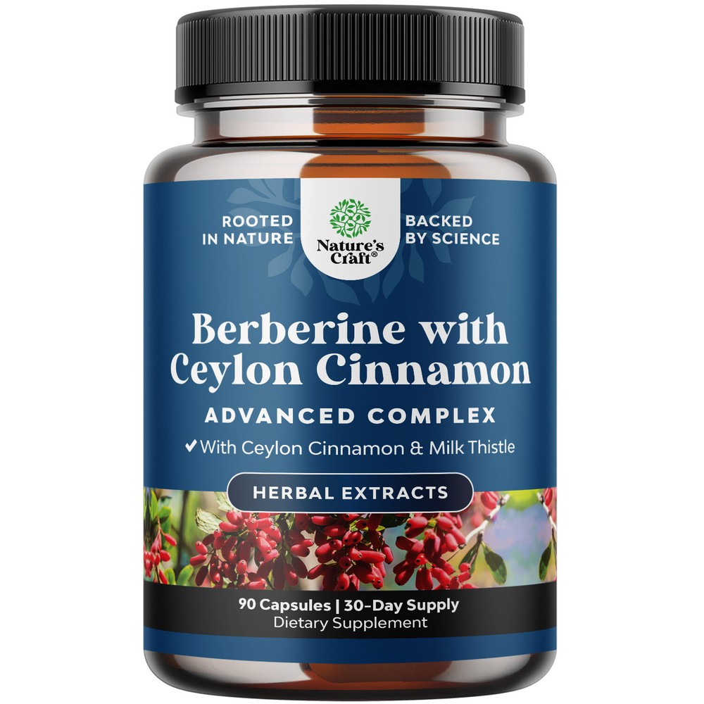 Balancing Berberine Plus 1200mg Complex Per Serving Antioxidant 90ct