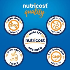 Nutricost Vitamin D3 + K2 5000 IU 120 Softgels MK7 Non GMO Gluten Free