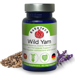 Wild Yam Supplements for Women Premenstrual Menopause Support Hormone Balance 60