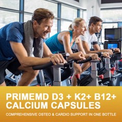 Vitamin K2 D3 Vitamin Supplement with Calcium , Boost Immunity & Heart Health