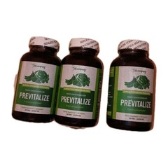 3 bottles Previtalize Super Prebiotic Enhanced Herbal Blend 60 ct Exp 8/26