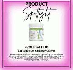 Herbalife PROLESSA Duo 7-day Program – 2.6oz