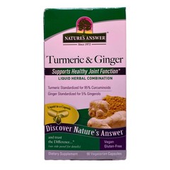 Nature’s Answer Turmeric & Ginger (90 Capsules) 1-Pack New Exp 04/2027