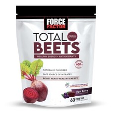 *Wow!* TotalBeets SuperGood, Açaí, Soft Chews,Grape Seed Extract,Beet Powder