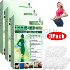 3Box Moringa Berberine 10-in-1 Advanced Nano Microneedle Patch (7pcs/box)