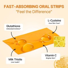 ESTHER FORMULA Liposomal Glutathione Strips 284mg×90 Glutathione Direct, Anti…