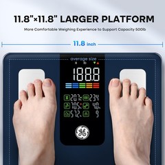 Bascula Digital Para Peso Corporal Con Bluetooth Capacidad 500 Libras