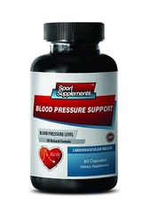 Blood Pressure Support – Helps Lower Blood Pressure Levels – Heart Health – 1B