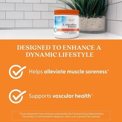 Doctor’s Best L-Citrulline, Non-GMO, Vegan, Gluten Free, Soy Free, 200g