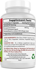 Pomegranate Extract 250 Mg 120 Capsules