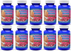 10 X Pure Raspberry Ketone Lean Advanced 1200 mg