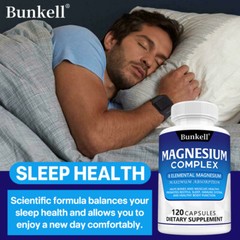 Magnesium Complex Supplement 8 Elemental Magnesium 1000mg – Maximum Absorption