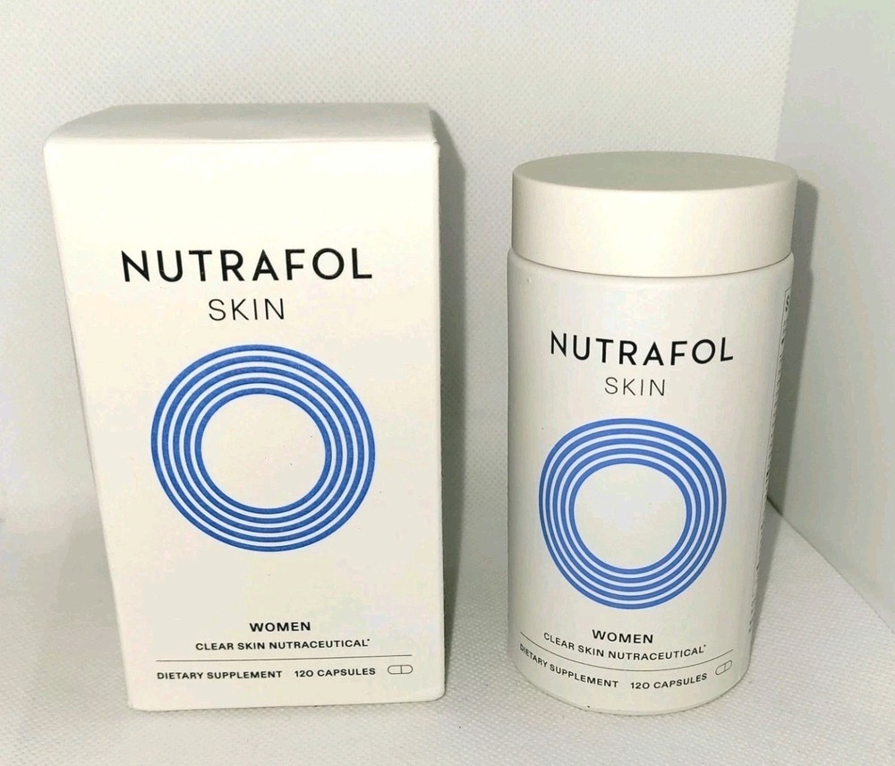 NUTRAFOL ♡ Clear Skin Nutraceutical Supplement Acne 120 Capsules 1 Month 2/2026