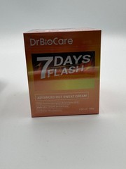 DrBioCare 7 Days Flash Advanced Hot Sweat Cream 4.59 oz / 130g New Sealed