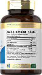 Fiber Supplement | 180 Capsules | Triple Action Fiber Complex | by Carlyle