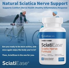 3 Pack SciatiEase Labs Sciati Ease Sciatic Nerve Formula 120 Cap Brand New !