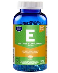 Berkley Jensen Vitamin E 180mg Softgels, 500 ct. FREE SHIPPING