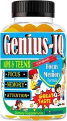 Kids Brain Focus Support ,Attention, Focus Brain Health Omega 3 Fish Oil Memmory