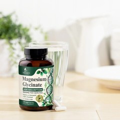Magnesium Glycinate 1000mg – Chelated for 120 Count (Pack of 1)