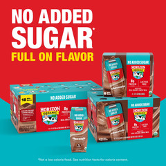 Shelf Stable Lactose Free No Added Sugar 1% Lowfat Chocolate Milk Boxes, 8 Fl Oz