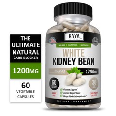 White Kidney Bean Capsule, Fat & Carb Blocker, Appetite Suppressant, Weight Loss