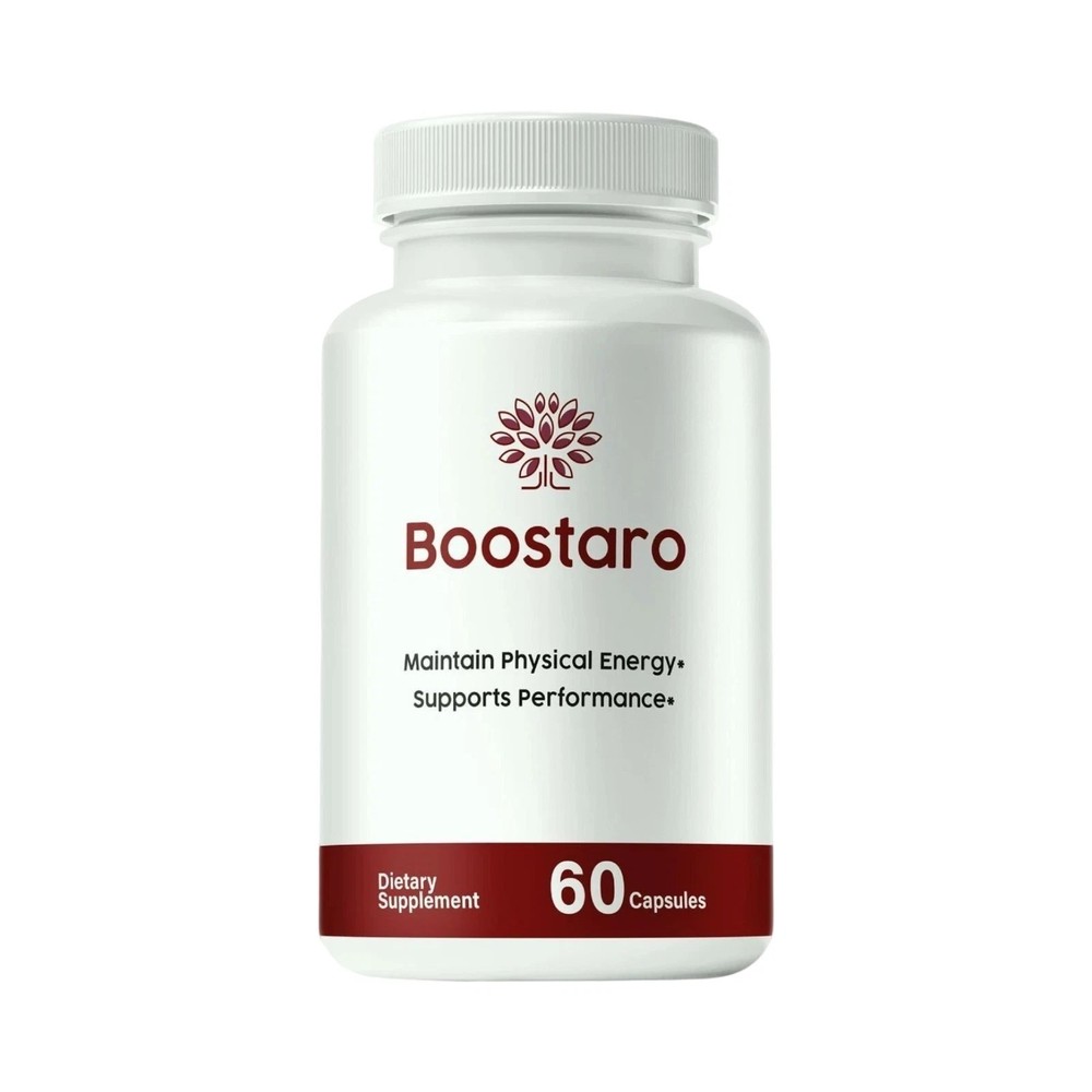 Boostaro Capsules, Boostaro Male Pills, Boostaro Supplement – 60 Capsules