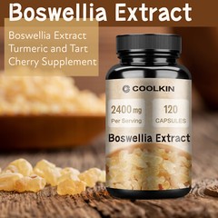 Boswellia Extract 2400mg-Organic Turmeric,Tart Cherry – Joint Health Pain Relief