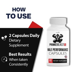 ( 1 Pack ) Prime Beast Capsules, Prime Beast XR Male Support Caps Pack Of 3
