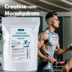 300/500g Non-GMO Micronized Creatine Monohydrate Powder Unflavored VeganFriendly