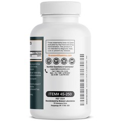 Bronson Vitamin C 500 mg Immune Support, 250 Tablets
