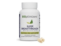 BiOptimizers Magnesium Breakthrough Supplement Capsule 60 Veggies Caps Exp 2026