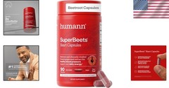 Superbeets Beet Root Capsules Quick Release 1000Mg, Helps Support Nitric Oxide P