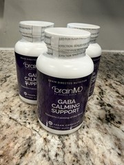 Dr Amen BrainMD GABA Calming Support – 90 Capsules – Promotes Relaxation