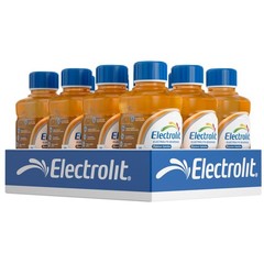 , Electrolyte Beverage, Orange, 21 Fl Oz bottle (Pack of 12)