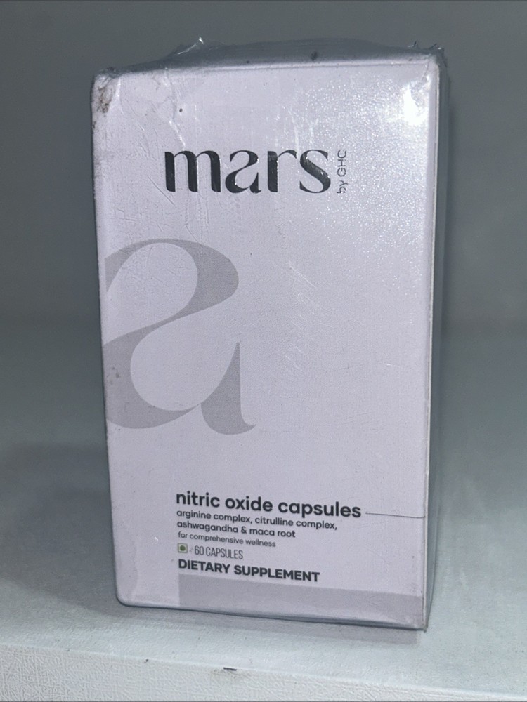 Sealed Mars Nitric Oxide Supplement, 60 Caps