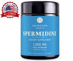 Spermidine Supplement for Cellular Support, Anti-Aging, and Energy, seed extract