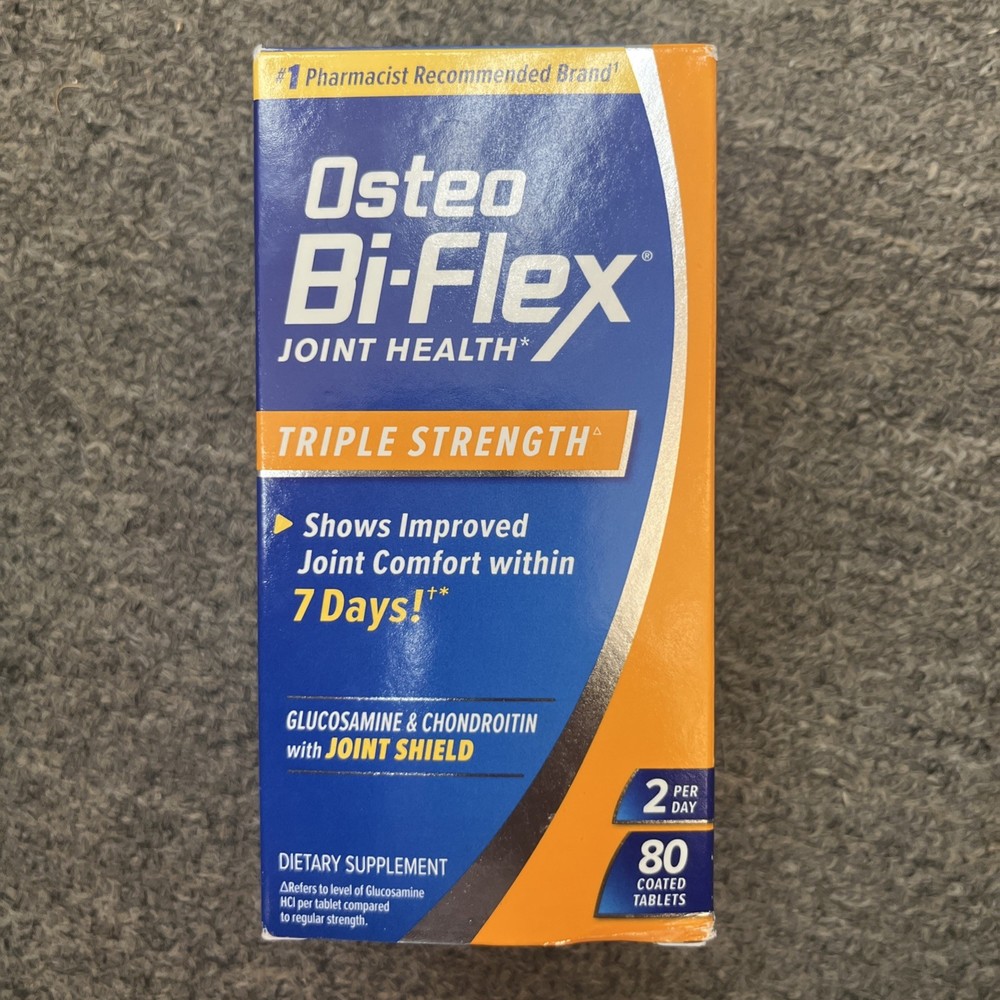 Osteo Bi-Flex Joint Health Triple Strength – 80 Tablets Exp.03/2025+ CHECK DESC