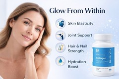 2 Pack BetterVits Collagen Complex 60 Hyaluronic Acid Turmeric Skin Hair Nails