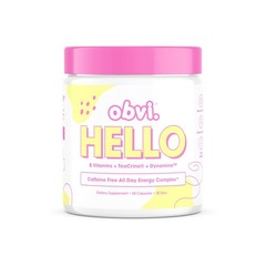 Obvi Hello Energy Supplement for Women Clarity Supplement with Natural Focu…