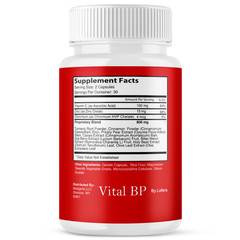 Vital BP Capsules VitalBP Total Cardiovascular Health Supplement Pills (60 ct)