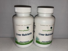 Lot Of 2-Seeking Health Liver Nutrients 60 Vegetarian Capsules Exp 09/2026